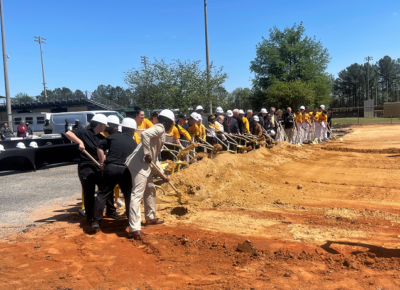 Softball Field Groundbreaking