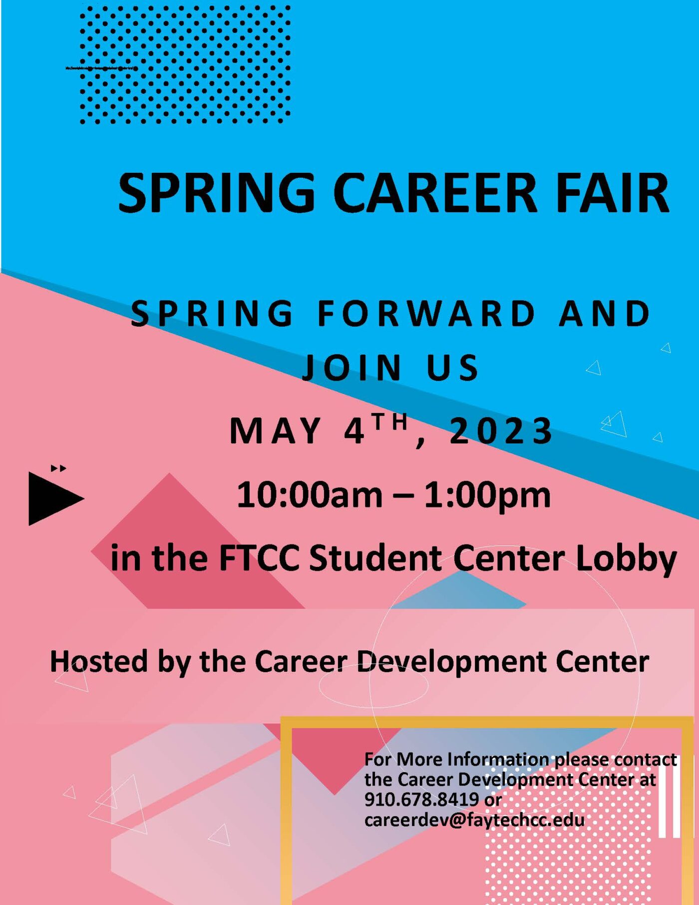 Spring Career Fair Fayetteville Technical Community College