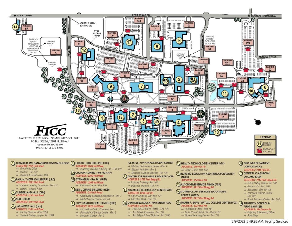 FTCC Campus - Fayetteville Technical Community College