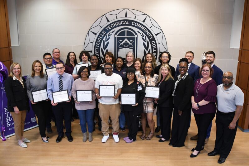 Ftcc Inducts New Class Of National Technical Honor Society Members 