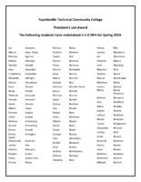 2024 Spring Presidents List Page 1