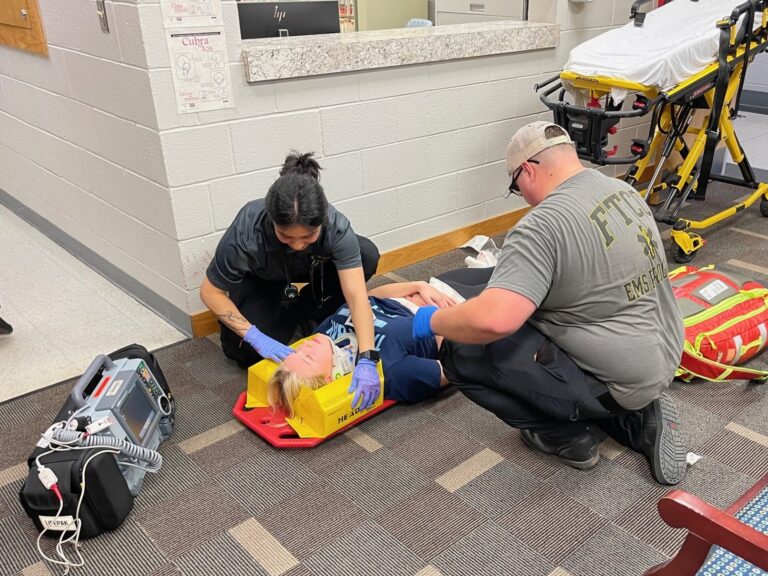 Allied Health Programs Hold Mock Trauma Training Event - Fayetteville 