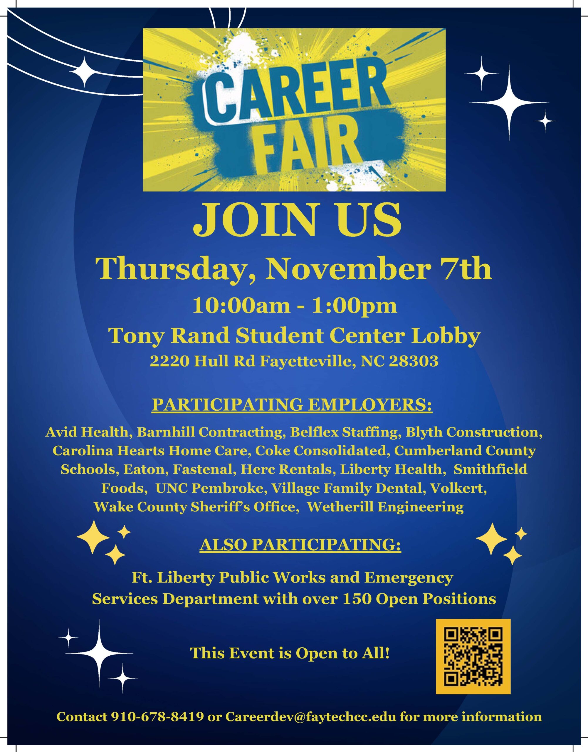 Revised Career Fair November 7 2024