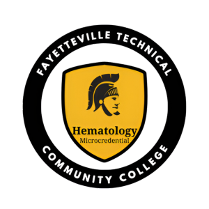 Picture of Fayetteville Technical Community College's Diagnostic Hematology Badge