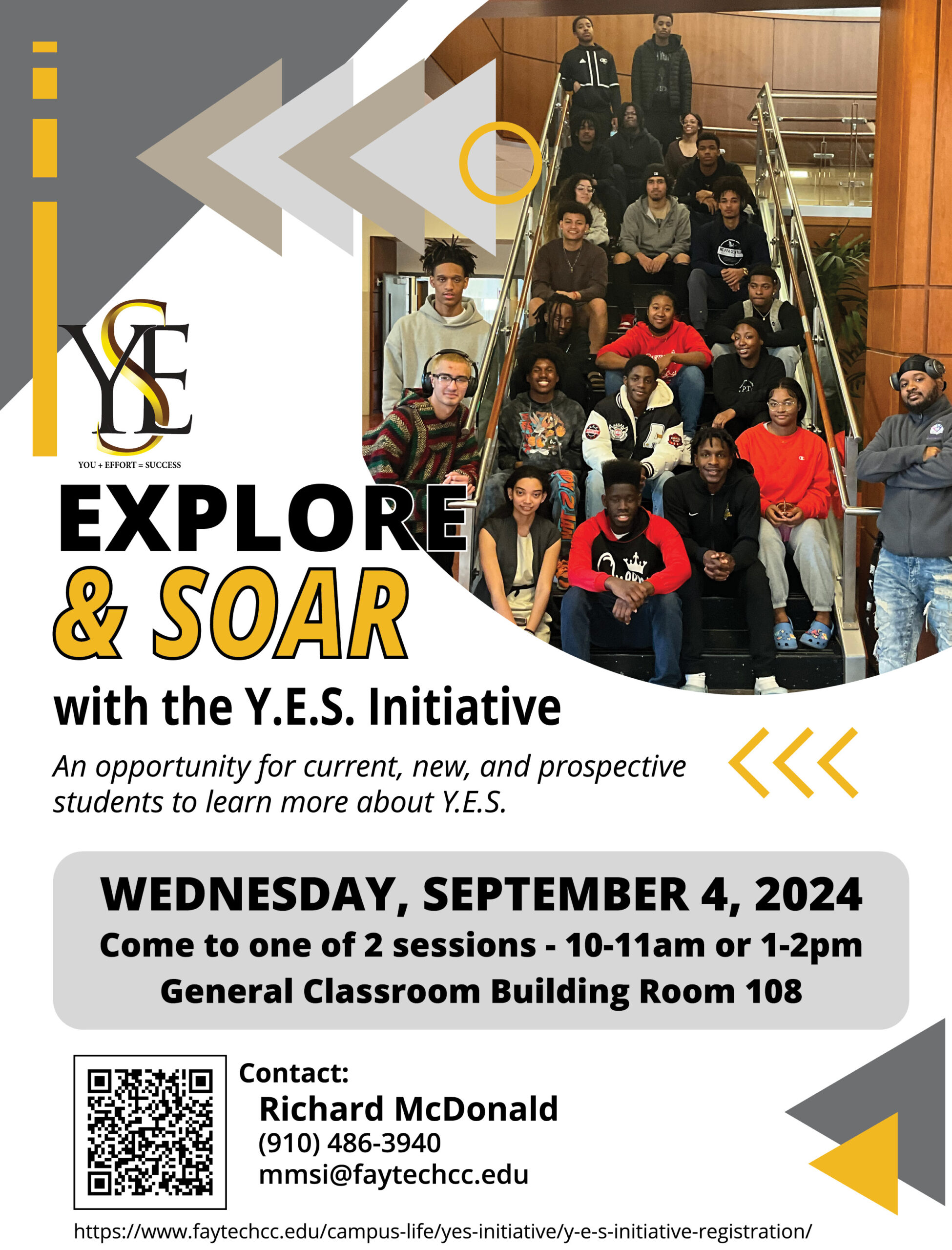 Y.e.s. Explore And Soar Flyer