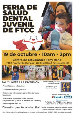 Youth Dental Fair 2024 Poster 11x17 Spanish Version