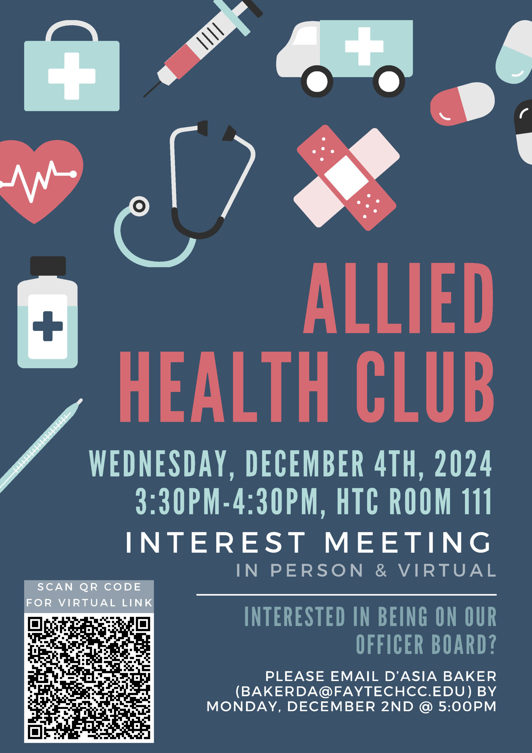 Allied Health Club Flyer (2)