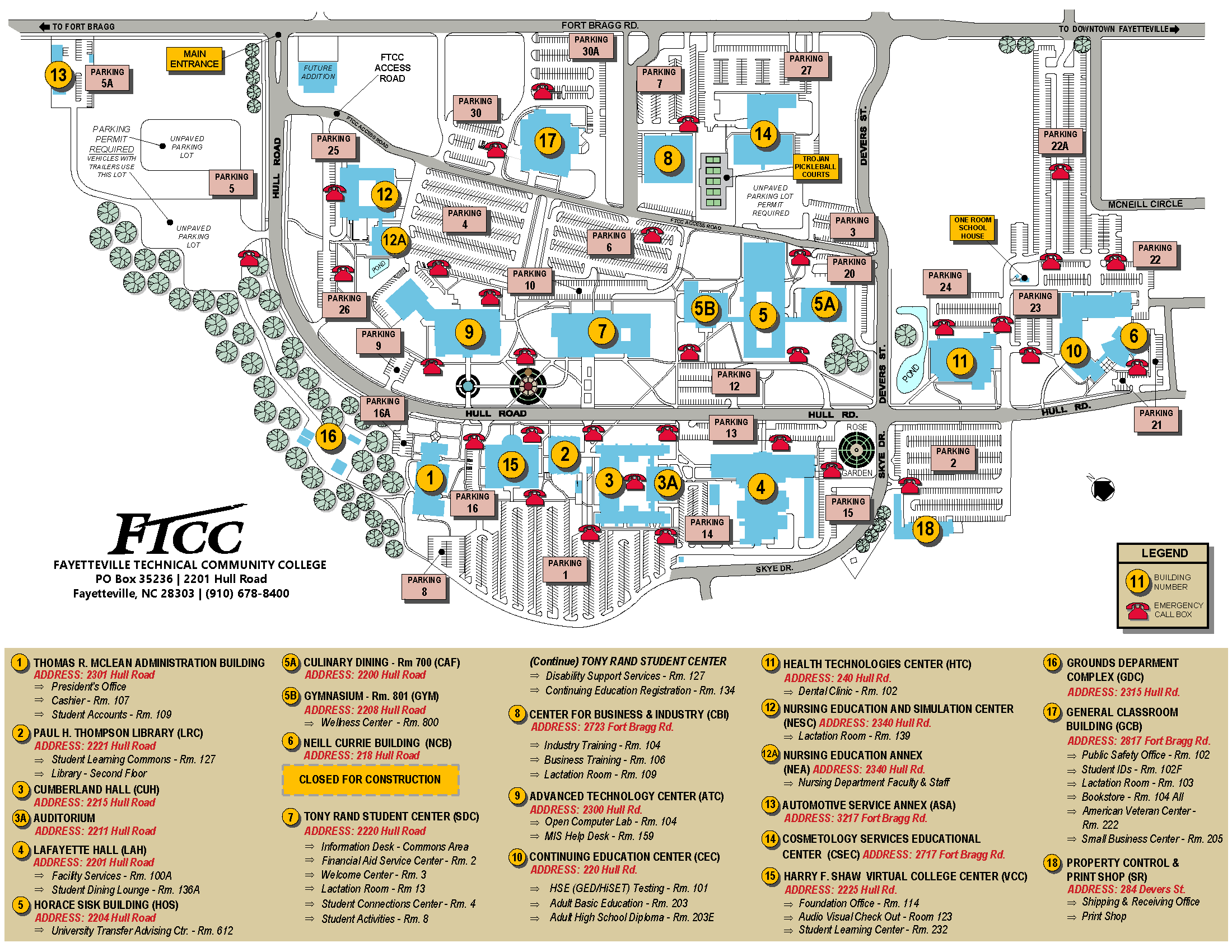 Main Campus Map