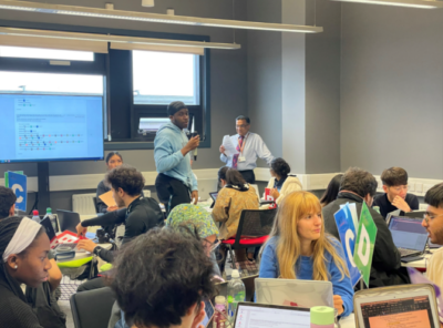 Students In A Classroom Learning