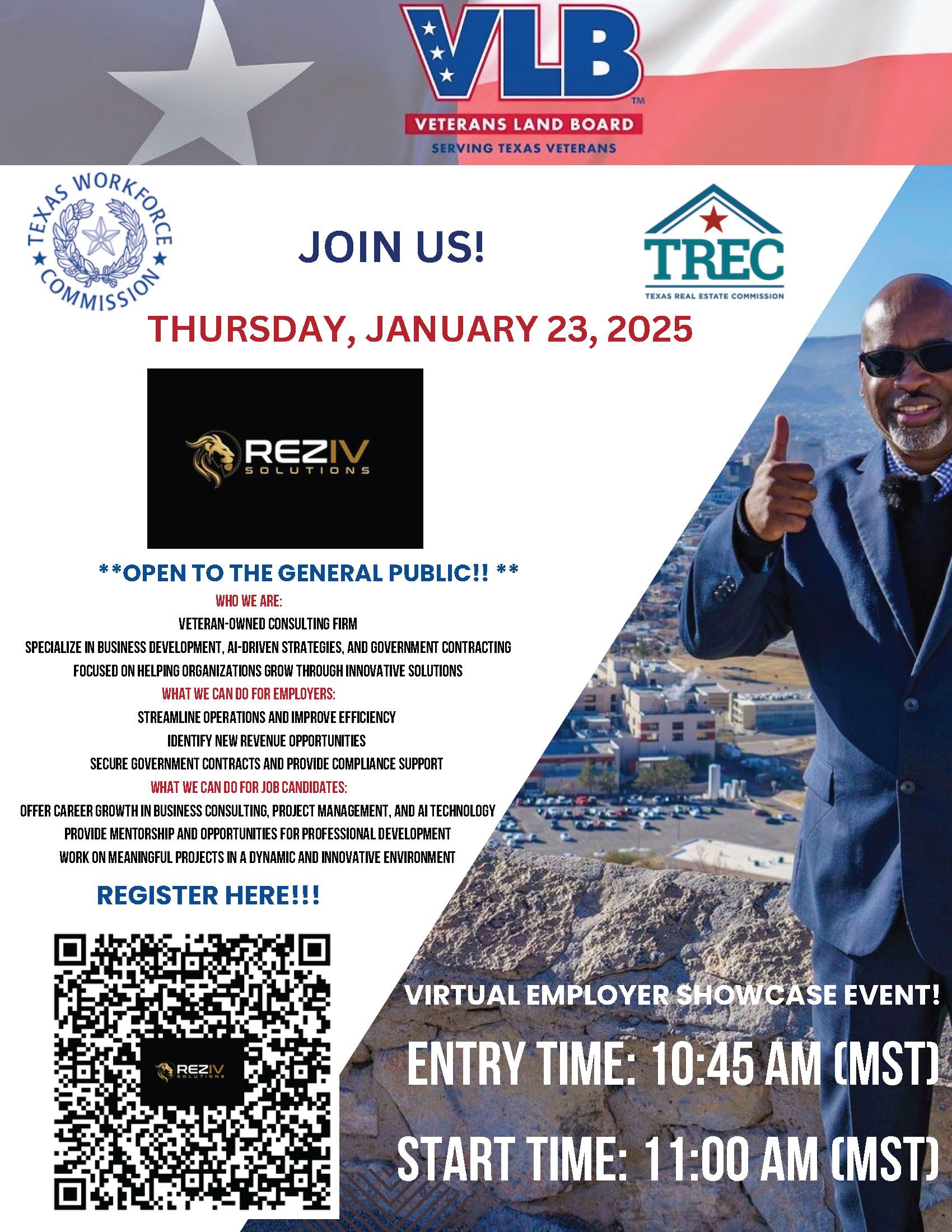 Career Fair With Reziv Solutions January 23 2025