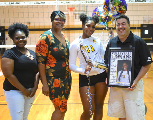 FTCC volleyball faces Cape Fear CC on Oct. 15, 2019, at Fayetteville Tech.