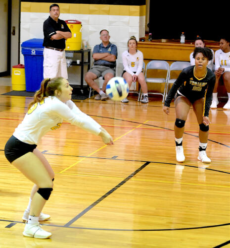 FTCC volleyball faces Cape Fear CC on Oct. 15, 2019, at Fayetteville Tech.