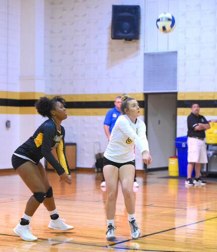 FTCC volleyball faces Cape Fear CC on Oct. 15, 2019, at Fayetteville Tech.