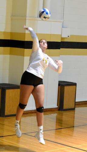 FTCC volleyball faces Cape Fear CC on Oct. 15, 2019, at Fayetteville Tech.