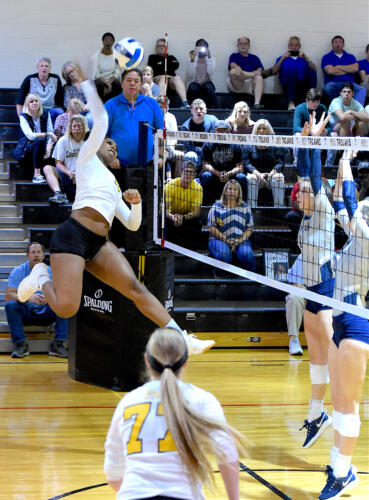 FTCC volleyball faces Cape Fear CC on Oct. 15, 2019, at Fayetteville Tech.