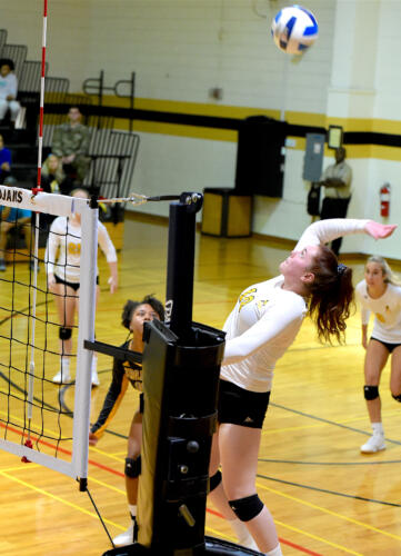 FTCC volleyball faces Cape Fear CC on Oct. 15, 2019, at Fayetteville Tech.